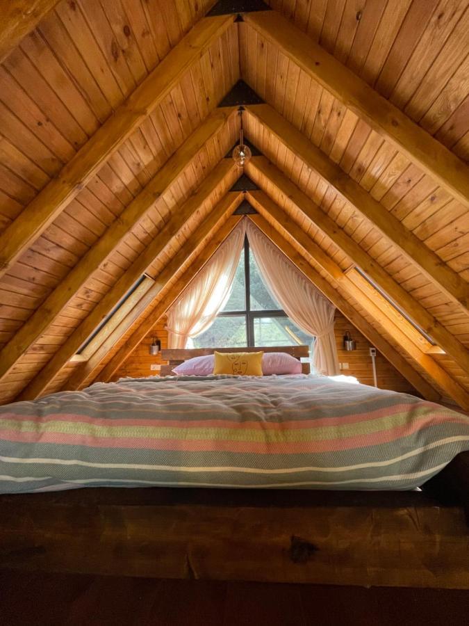 Panurlawoodenhouse Oezel Havuz& Sauna Mavi Εξωτερικό φωτογραφία