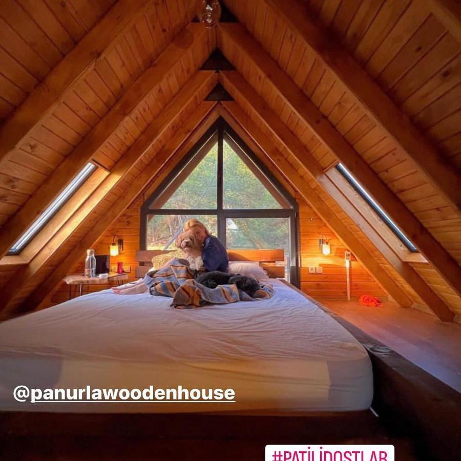 Panurlawoodenhouse Oezel Havuz& Sauna Mavi Εξωτερικό φωτογραφία