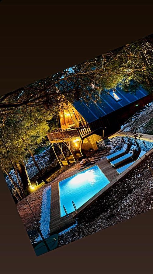Panurlawoodenhouse Oezel Havuz& Sauna Mavi Εξωτερικό φωτογραφία